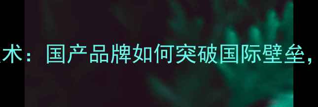图片 2007年创维液晶电视技术：国产品牌如何突破国际壁垒，开启国产面板时代？2