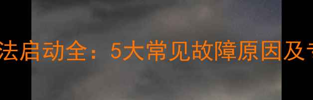 图片 三洋洗衣机无法启动全：5大常见故障原因及专业维修指南2