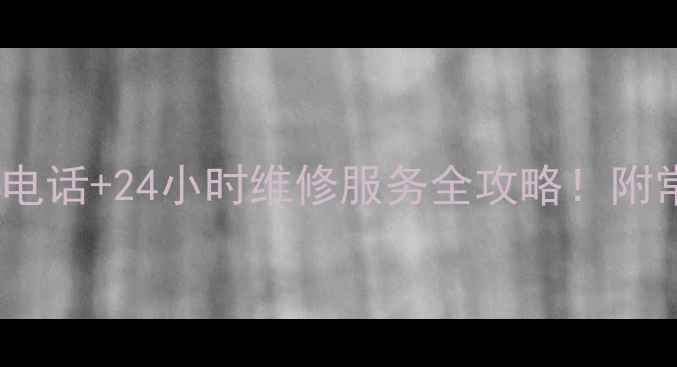 图片 上海索伊冰箱售后电话+24小时维修服务全攻略！附常见故障解决方案1