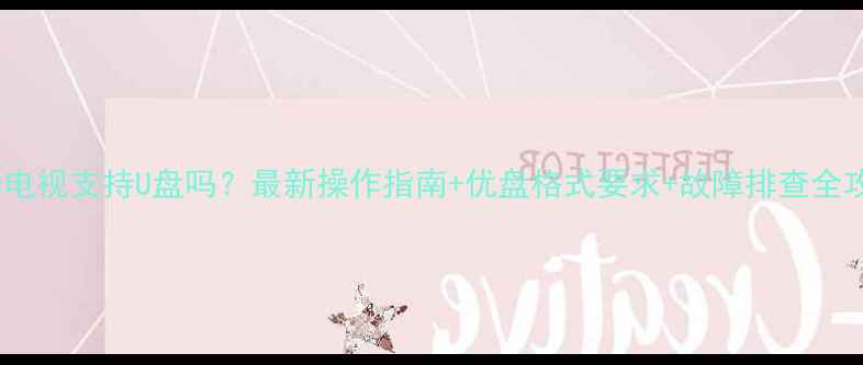 图片 乐华电视支持U盘吗？最新操作指南+优盘格式要求+故障排查全攻略2