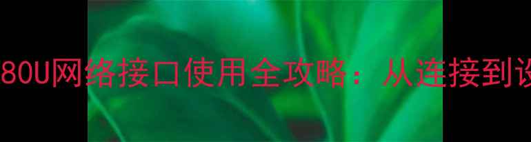 图片 创维电视42E780U网络接口使用全攻略：从连接到设置新手必看1