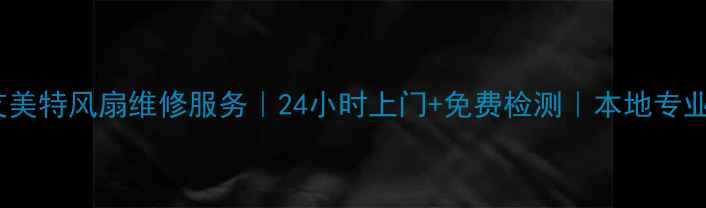 图片 厦门艾美特风扇维修服务｜24小时上门+免费检测｜本地专业团队1