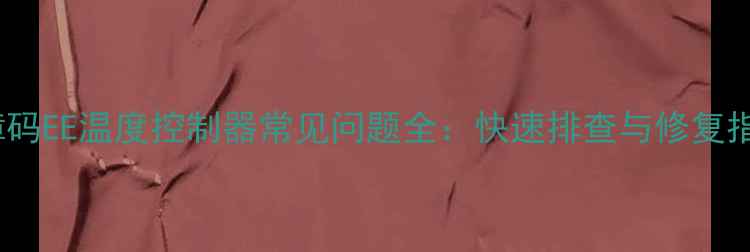 图片 故障码EE温度控制器常见问题全：快速排查与修复指南1