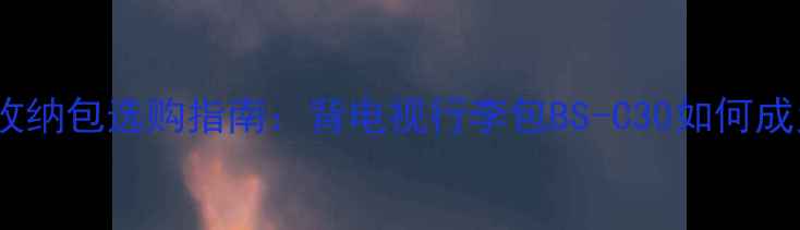 图片 旅行必备！便携式电视收纳包选购指南：背电视行李包BS-C30如何成为你的移动影音神器？1